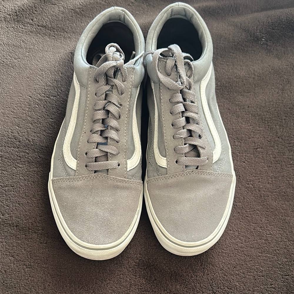 Vans Gray Sneakers Classic Low-Top Style